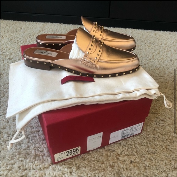 Valentino Rockstud Mule - Picture 4 of 8